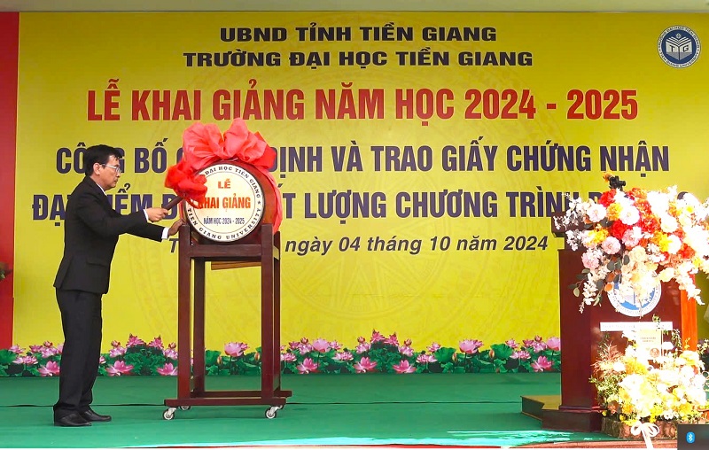 Trường Đại học Tiền Giang khai giảng năm học 2024 - 2025