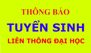 Thông báo tuyển sinh liên thông đại học ngành Giáo dục mầm non năm 2024