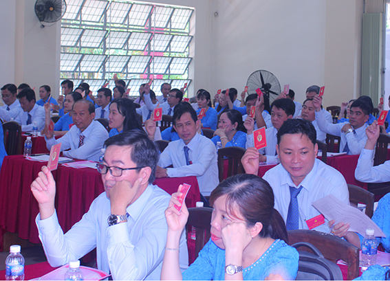 Đại hội đại biểu lần thứ V, nhiệm kỳ 2025 - 2030 của Đảng bộ Trường Đại học Tiền Giang thành công tốt đẹp