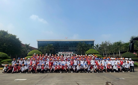 Sinh viên Khoa Kỹ thuật Công nghệ tham quan, kiến tập thực tế tại ...