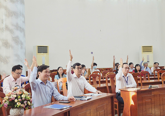 Trường Đại học Tiền Giang tổ chức lấy ý kiến cử tri về việc giới thiệu TS. Cao Nguyên Thi – Phó Hiệu trưởng ứng cử đại biểu Quốc hội khóa XVI
