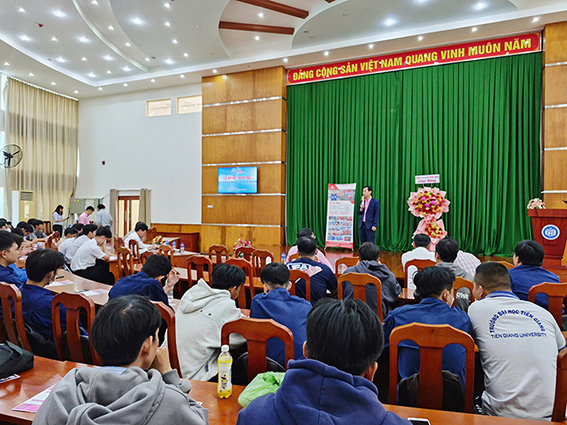 Nhiều cơ hội việc làm cho sinh viên Trường Đại học Tiền Giang tại Công ty Cổ phần Cơ khí Xây dựng Thương mại Đại Dũng