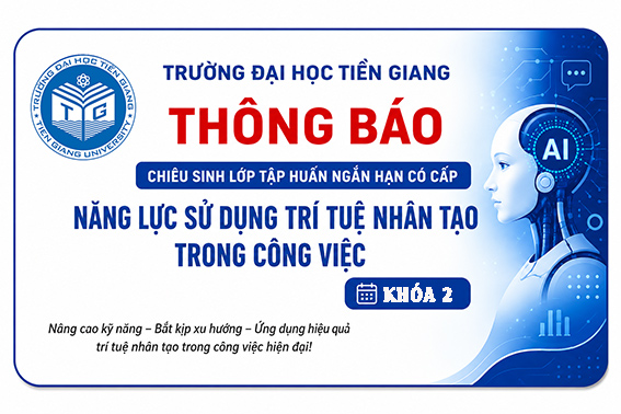 Thông báo chiêu sinh Lớp 