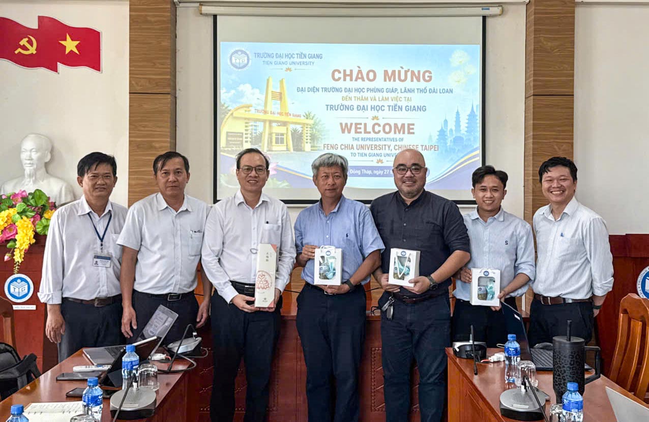 Trường Đại học Tiền Giang mở rộng cơ hội học tập và nghiên cứu với Trường Đại học Feng Chia, Lãnh thổ Đài Loan