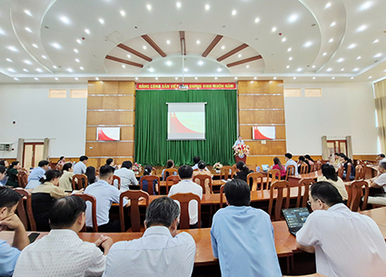 Trường Đại học Tiền Giang tổ chức tuần sinh hoạt chính trị, bồi dưỡng nghiệp vụ năm học 2026-2027