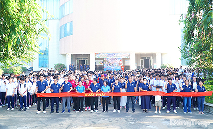 Trường Đại học Tiền Giang phát động hưởng ứng UpRace Flagship Event 2026