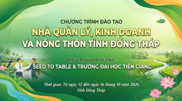 Chuyên gia Nhật Bản tập huấn nâng cao kỹ năng quản lý kinh doanh và xây dựng dự án năm 2026 tại Trường Đại học Tiền Giang