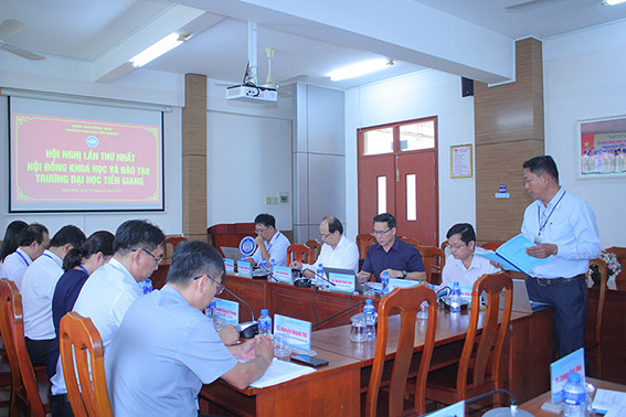 Trường Đại học Tiền Giang tổ chức Hội nghị lần thứ nhất Hội đồng Khoa học và Đào tạo nhiệm kỳ 2026–2031