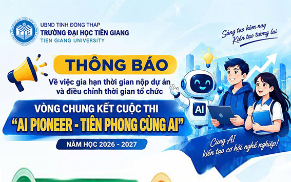 Thông báo gian hạn và điều chỉnh thời gian tổ chức Vòng chung kết Cuộc thi “AI PIONEER - TIÊN PHONG CÙNG AI 