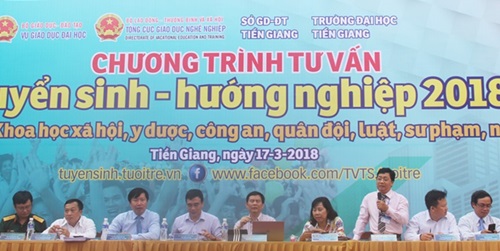 Chương trình tư vấn tuyển sinh - hướng nghiệp năm 2018