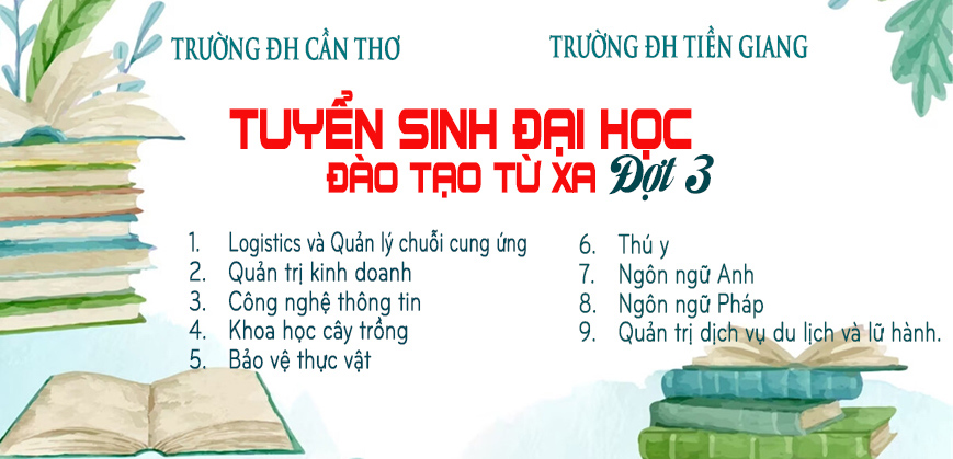 Thông báo tuyển sinh các ngành hệ Từ xa đợt 3 năm 2024