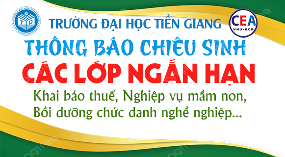  Thông báo chiêu sinh các lớp bồi dưỡng ngắn hạn, chức danh nghề nghiệp, khai báo thuế