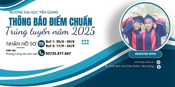 Thông báo điểm trúng tuyển các ngành trình độ đại học hệ chính quy năm 2025- đợt 1