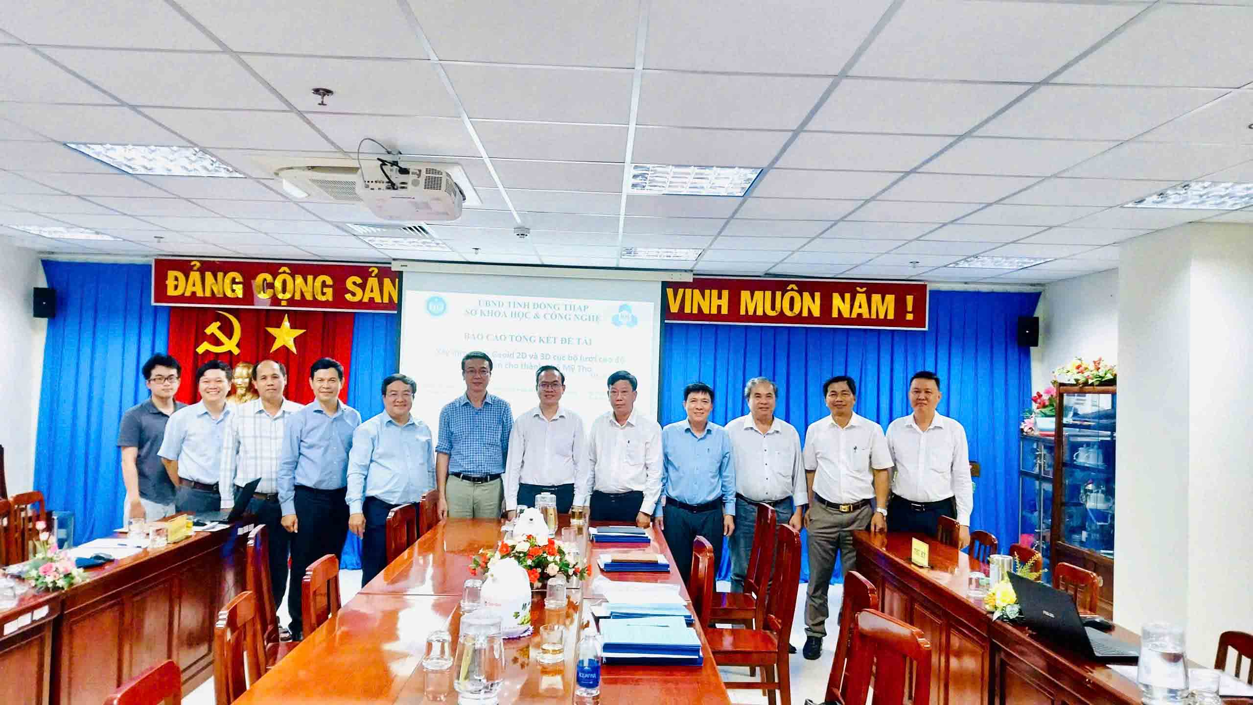 Họp đánh giá kết quả thực hiện đề tài KHCN cấp Tỉnh