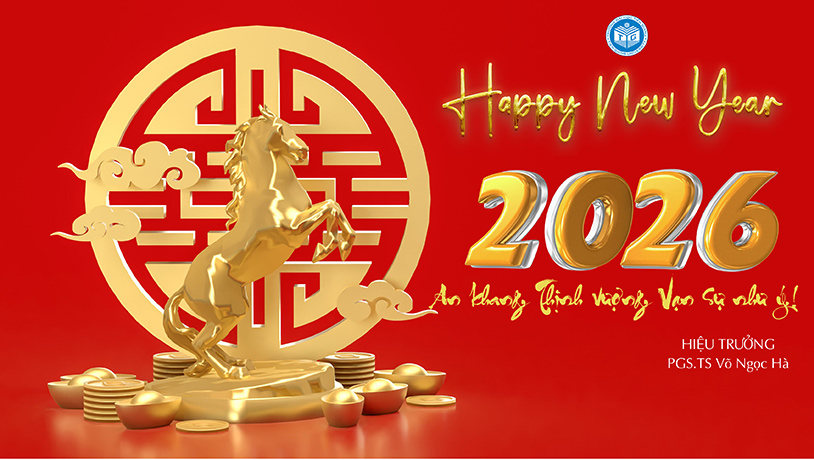 	Hiệu trưởng Trường Đại học Tiền Giang chúc mừng năm mới 2026