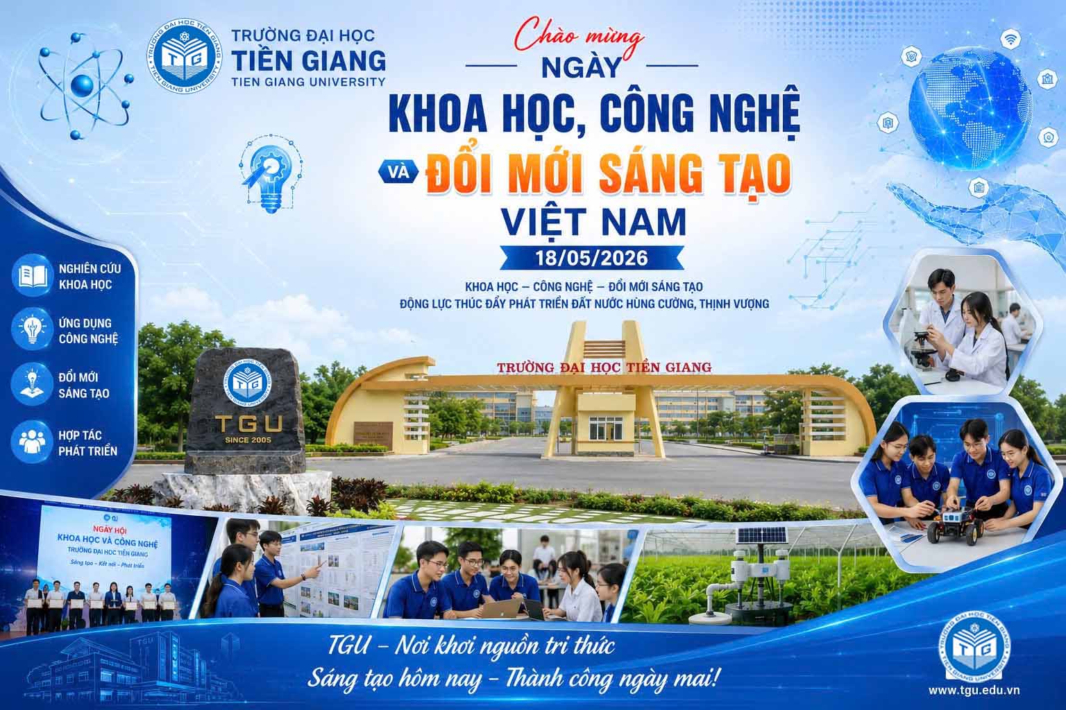 Chào mừng Ngày KHCN và ĐMST