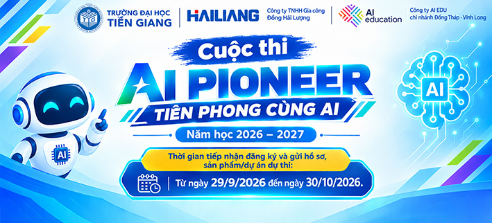 Kế hoạch tổ chức Cuộc thi “AI PIONEER - TIÊN PHONG CÙNG AI” Năm học 2026 - 2027